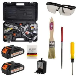 NAKAYAMA EC1200 aku mini testera 21V (20 cm, 2x2Ah baterije)