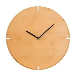 Zidni sat od bambusa 30cm ERIN