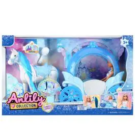 Kočije Plave sa lutkom, konjić šeta CT437436