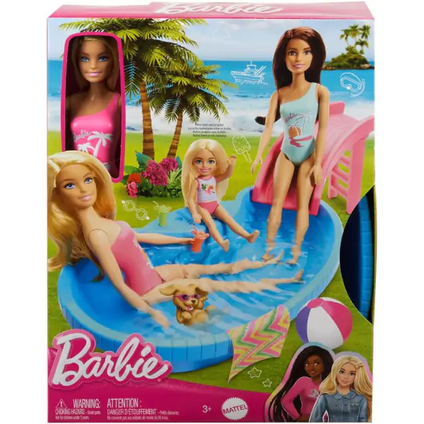 Barbie na bazenu HRJ74 CT178285