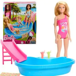 Barbie na bazenu HRJ74 CT178285