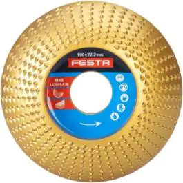 Turpija za brusilicu &ndash; roto ra&scaron;pa obla FESTA, &Oslash;100 mm