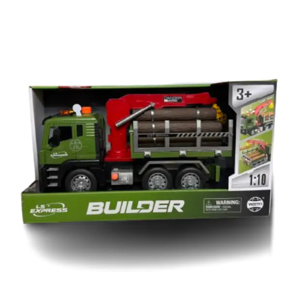 Kamion sa drvima i kašikom CT034740