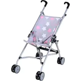 Kolica Sim Star grey pink CT126444