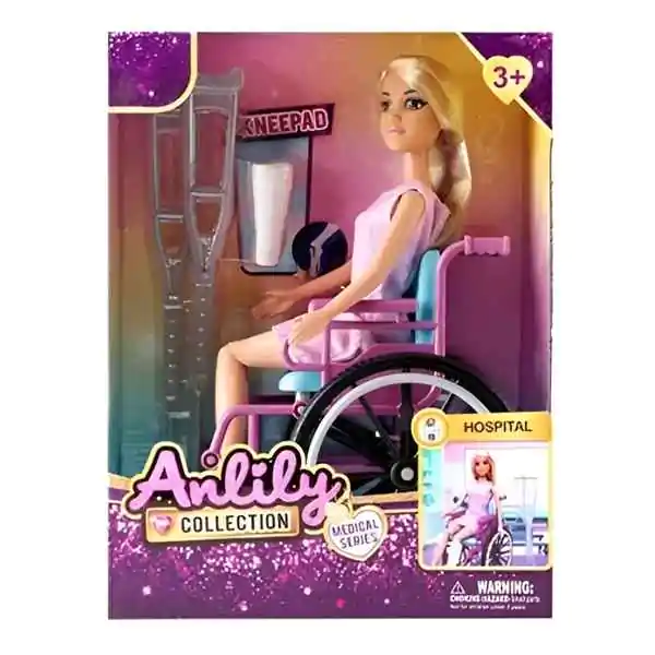 Lutka kod ortopeda, invalidska kolica CT316398