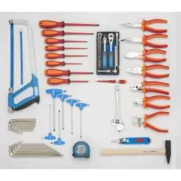 UNIOR Set od 62 alata za električare 611884