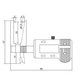 INSIZE Merilo digitalno vi&scaron;enamensko 2164-25A
