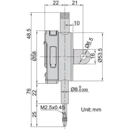 INSIZE Sat merni digitalni 12.7 mm 2112-101F