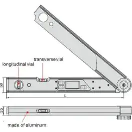 INSIZE Uglomer sa libelom digitalni 2174-225