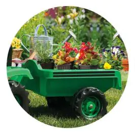 Dečiji Traktor sa kašikom i prikolicom 080486 Doly