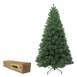 Veštačka jelka 150 cm, zelena sa postoljem 41-500000