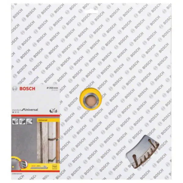 Dijamantska rezna ploča Standard for Universal 350x25,4 Bosch 2608615071, 350x25.4x3.3x10mm