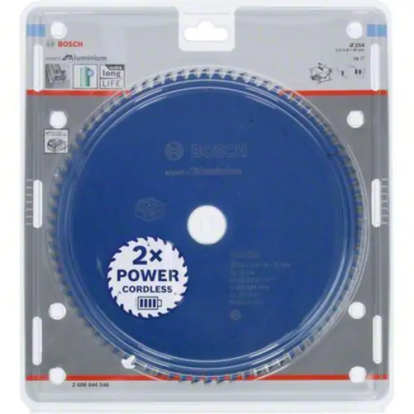 Expert for Aluminium list kružne testere za akumulatorske testere 254x2.4/1.8x30 T78 Bosch 2608644546, 254x2.4/1.8x30 T78