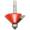Glodalo za skošavanje ivica Bosch 2608629379, 8 mm, D 44 mm, L 18,5 mm, G 61 mm