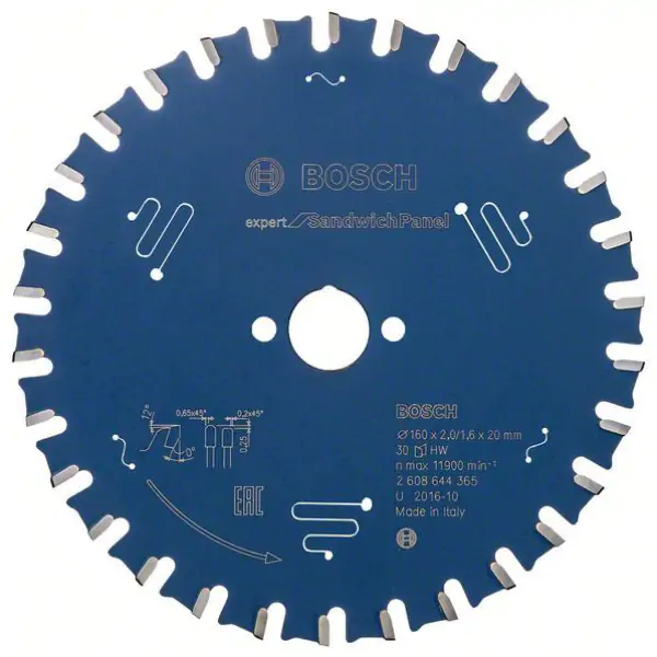 Testera za sendvič panele EX SH H 160x20-30 Bosch 2608644365
