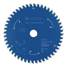 Expert for Laminated Panel list kružne testere za akumulatorske testere 165x1.8/1.2x20 T48 Bosch 2608644549, 165x1.8/1.2x20 T48