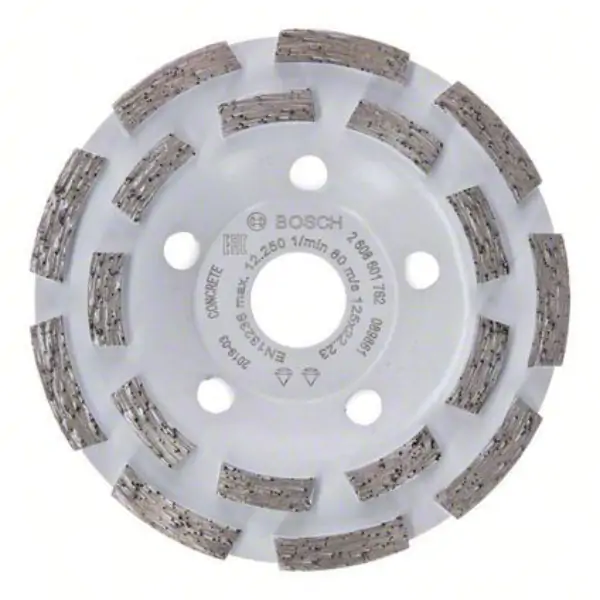 Expert for Concrete Long Life dijamantska lončasta ploča za brušenje Bosch 2608601762, 125 x 22,23 x 5 mm