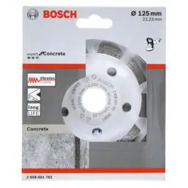 Expert for Concrete Long Life dijamantska lončasta ploča za bru&scaron;enje Bosch 2608601762, 125 x 22,23 x 5 mm