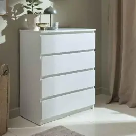Komoda 4 fioke TANGE bela