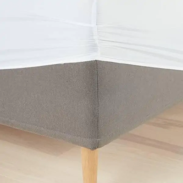 Čaršav sa lastišem MIRIAM mikro 90x200x25 bela