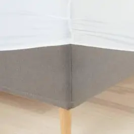 Čaršav sa lastišem MIRIAM mikro 90x200x25 bela