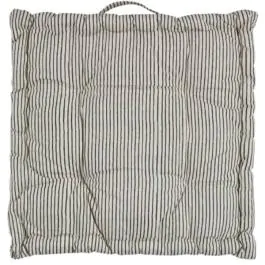 Jastuk za stolice futon PIL 40x40x7 bež/crna