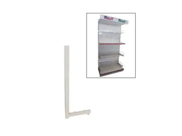 Polica za prodavnice- noga 2500x650 mm WOMAX