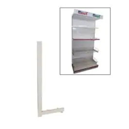 Polica za prodavnice- noga 2500x650 mm WOMAX