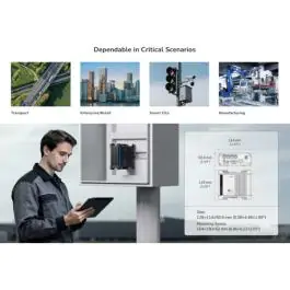 Cudy IR04_EU,4G LTE Cat 4 N300 Industrial Wi-Fi Router,4G Cat. 4 with Max 150 Mbps DL,300 Mbps Wi-Fi