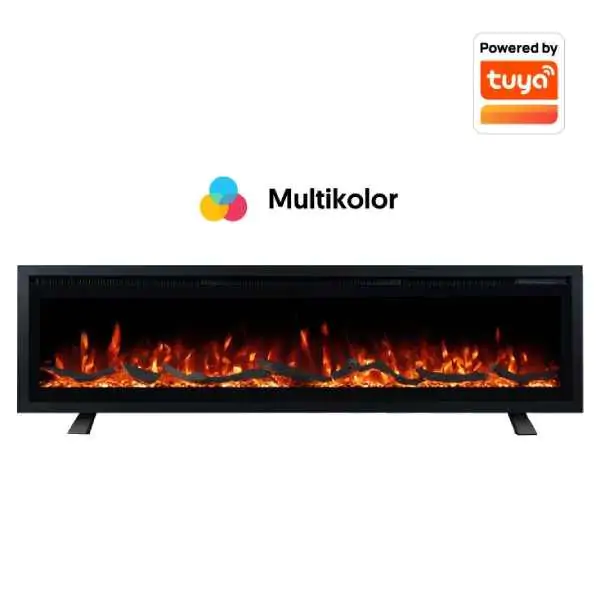 PROSTO smart električni 60" 3u1 multikolor kamin 1800W - proizvod na akciji