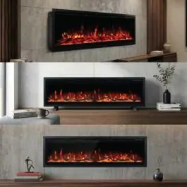 PROSTO smart električni 60" 3u1 multikolor kamin 1800W
