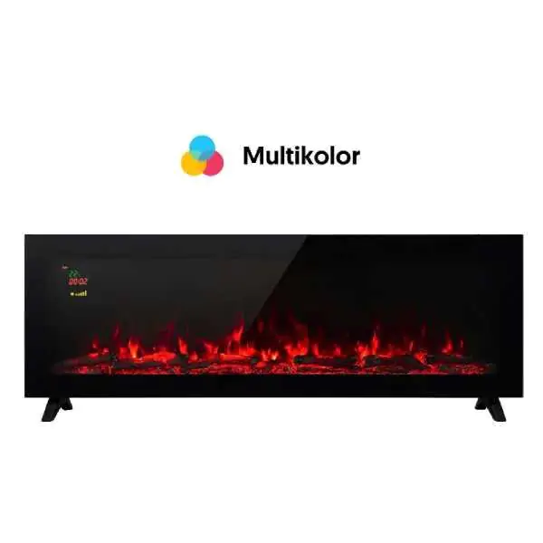PROSTO 2u1 električni 60" multikolor kamin 2000W - proizvod na akciji