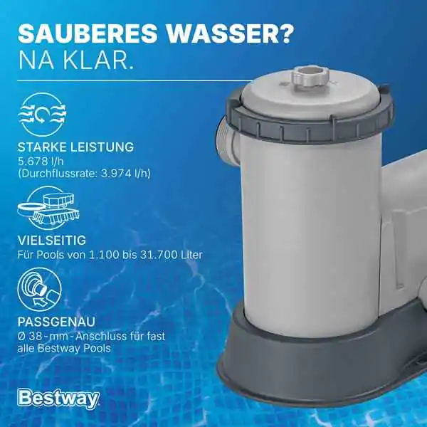 Filter pumpa kapaciteta 5678 L/h  86W
