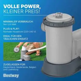 Filter pumpa kapaciteta 5678 L/h  86W