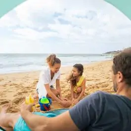 Bestway šator za plažu  Quick 2, 200 x 120 x 90 cm