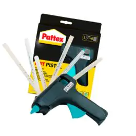 Pi&scaron;tolj za lepljenje hot stick+6 patrona pattex WOMAX