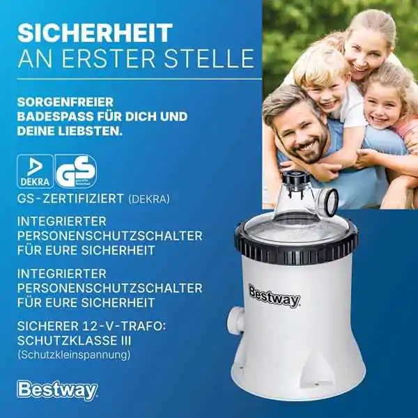 Polisverna filter pumpa kapaciteta 5678 L/h 29W