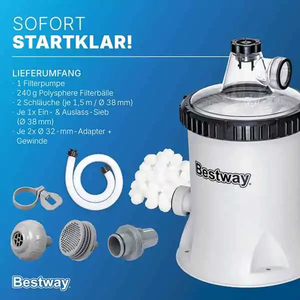 Polisverna filter pumpa kapaciteta 5678 L/h 29W