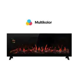 PROSTO 2u1 električni 50" multikolor kamin 2000W