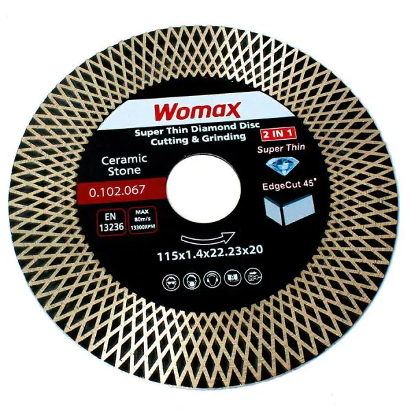 Rezna Ploča Dijamantska 115X22.23Mm Segmentirana