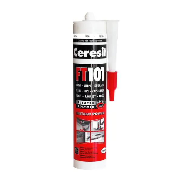 Lepak Montažni Fleksibilni Ft101 Beli 280Ml