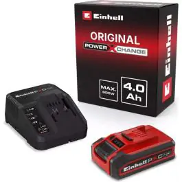 Einhell Power X-Change Starter Kit 4 Ah PLUS sa baterijom i punjačem
