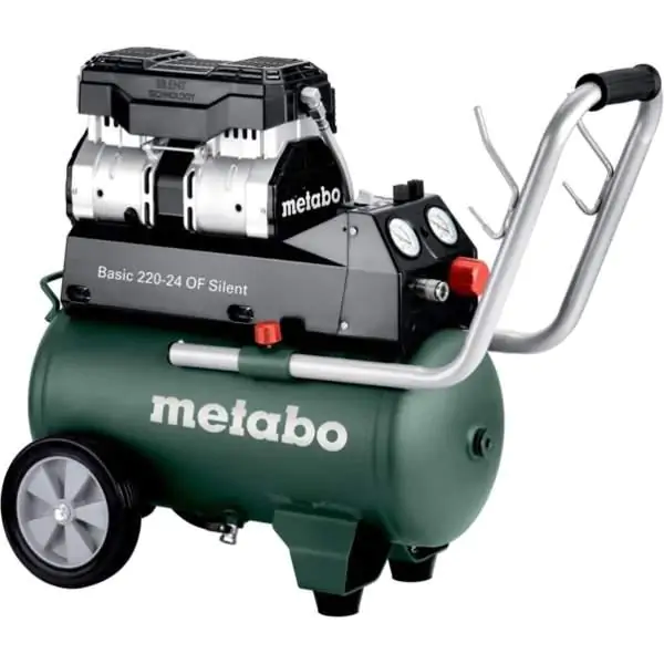 Metabo Basic 220-24 OF Silent kompresor 24 l 8 bara 230 V