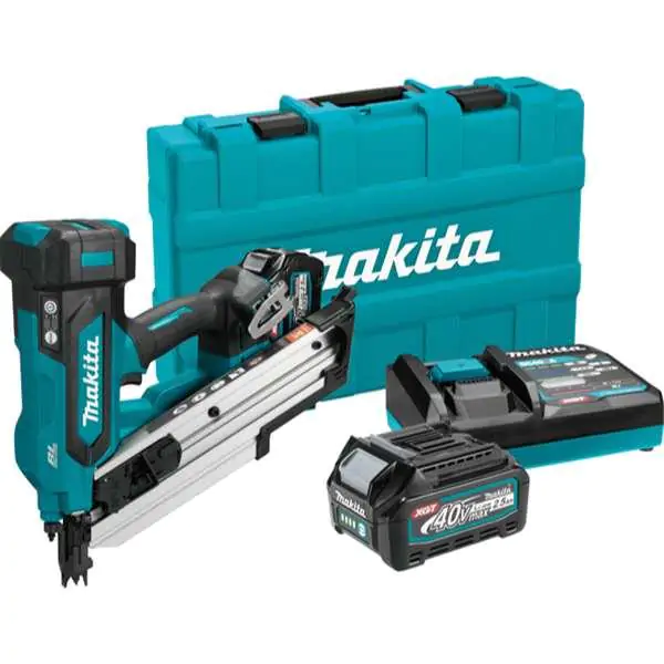 Makita BN001GD201 akumulatorski zabijač eksera 40V Max Brushless 90mm Kit