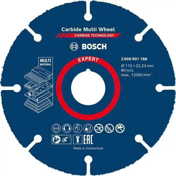 Bosch EXPERT Carbide Multi Wheel rezna ploča 115 x 22,23 mm 2608901188