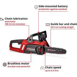 Einhell akumulatorska lančana testera GE-LC 18/25 Li BL-Solo
