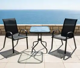 Baštenski set sto Volos 60x60cm i 2 stolice