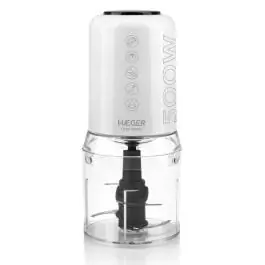 HAEGER CH-50W.008A SECKALICA 0,5L 500W 4 SEČIVA BELA