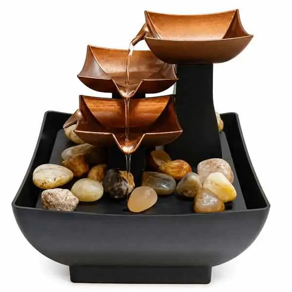 Mini sobna fontana 12.5x12.5x13.6cm