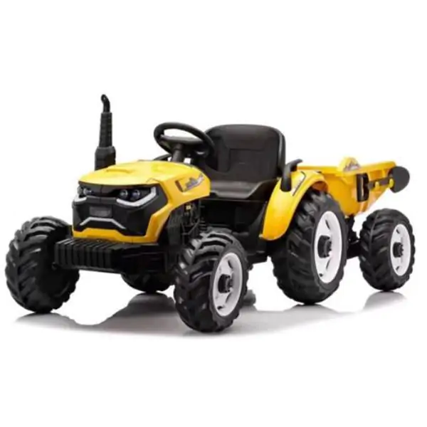 Traktor 12v 10ah 2motora sa prik. MB0068 ŽUTA